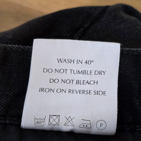 Sefr 29×28.5 Men's Black Jean Straight Cut 29X28.5 - Picture 7 of 14